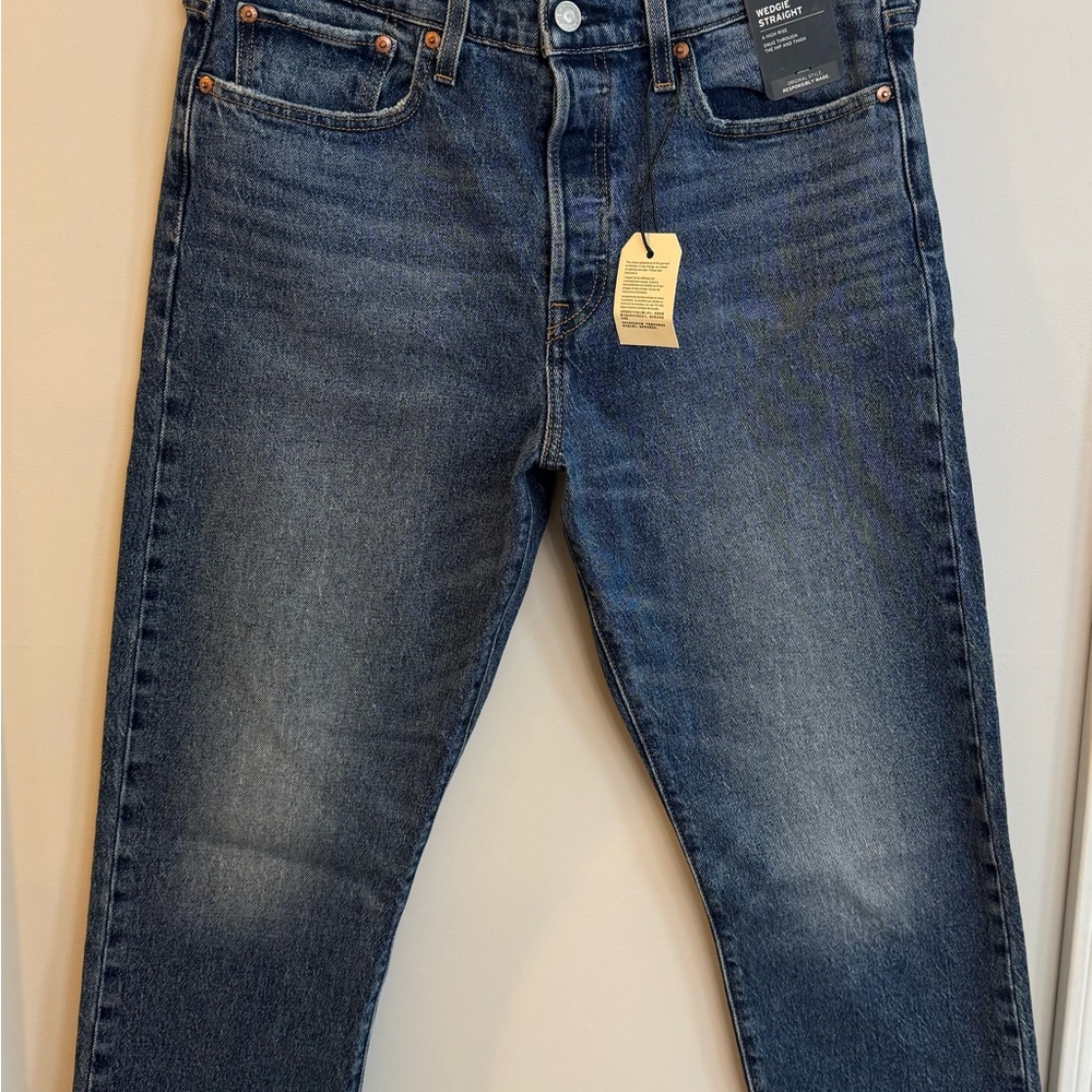 Levi's Wedgie straight ankle women’s jeans
